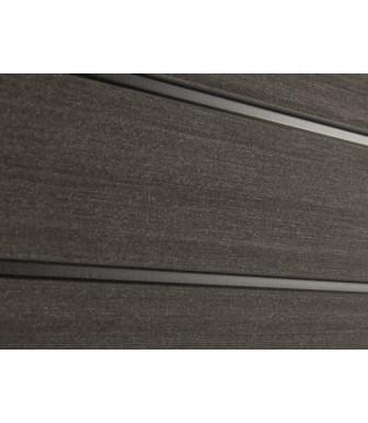 Заборный профиль ДПК  для грядок, клумб и кашпо SaveWood Agger темно-коричневый 